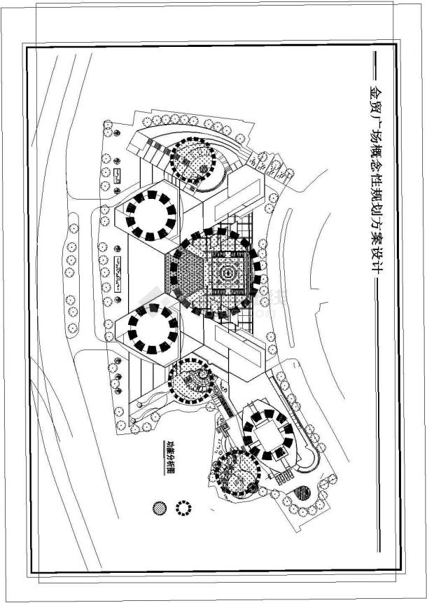 某地超高层框架结构重庆金贸广场设计施工图-图一