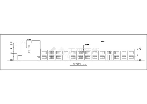 某地区2套单层车间厂房建筑设计方案-图一