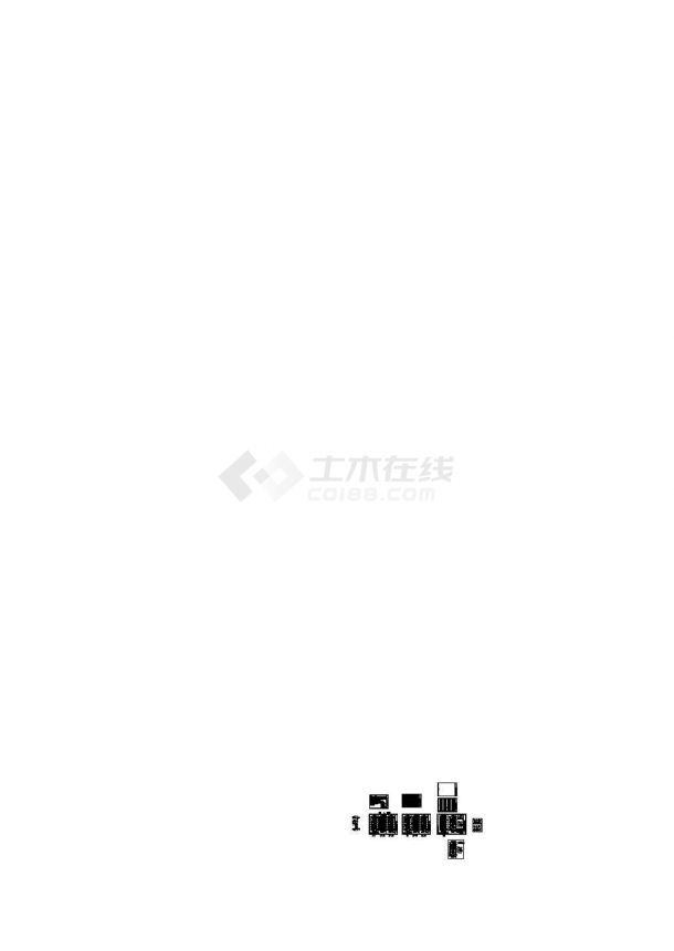 漕河泾新建办公楼暖通施工CAD图纸-图二