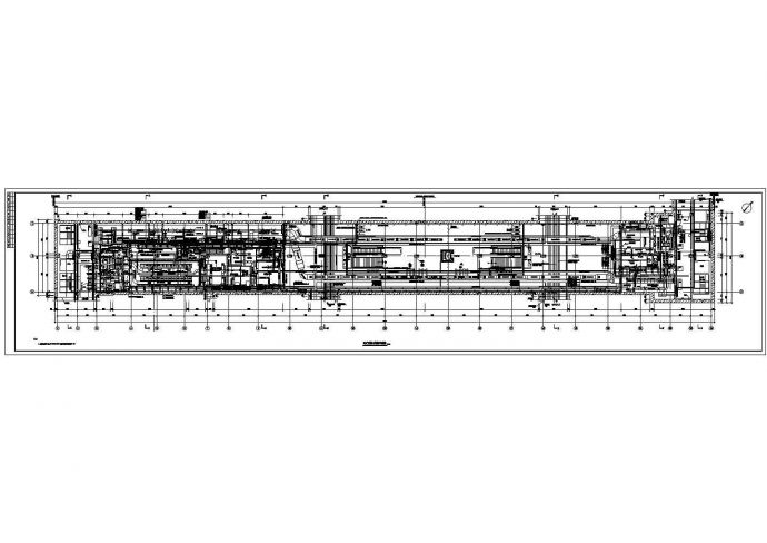 某城市地铁站综合管线设计施工图纸_图1