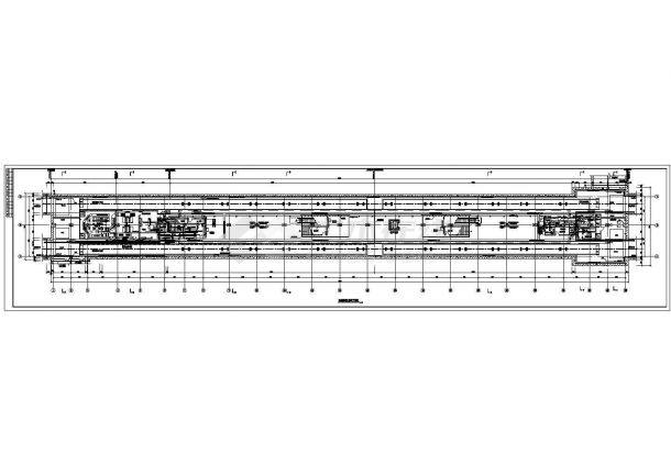 某城市地铁站综合管线设计施工图纸-图二