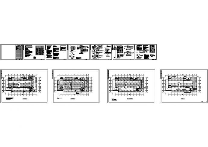学校地下车库全套电气施工图纸（含设计说明）_图1