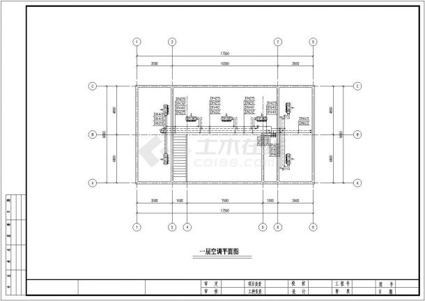 某餐馆空调设计施工图纸-图二