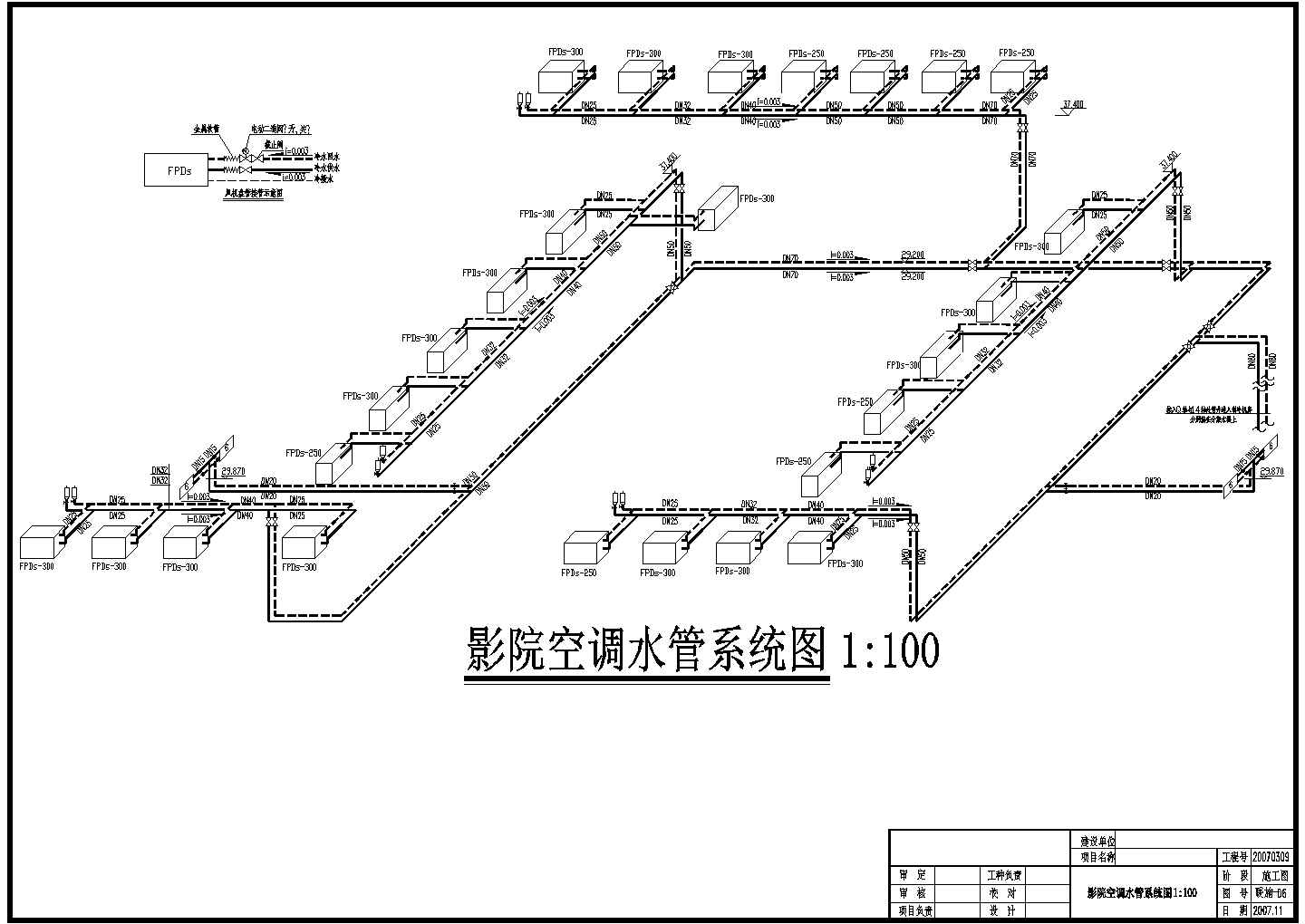 某电影院暖通设计施工图