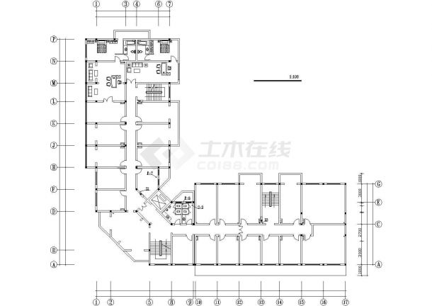 某地酒店改造工程建筑设计方案图-图二