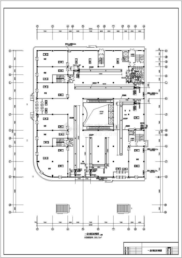 某商贸娱乐中心全套空调图纸-图二
