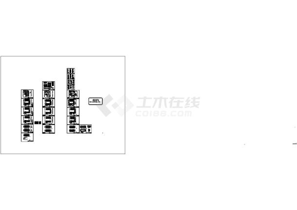 某研发科技城（总面积6365.83平方米）强电系统设计cad全套电气施工图纸（含设计说明，含建筑立面图）-图一