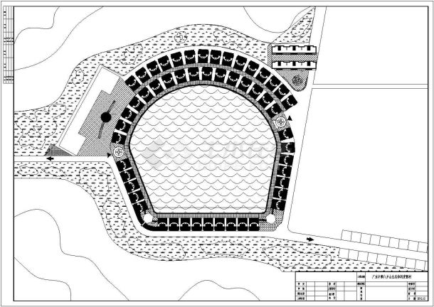 某城市高档别墅区建筑规划设计方案-图一