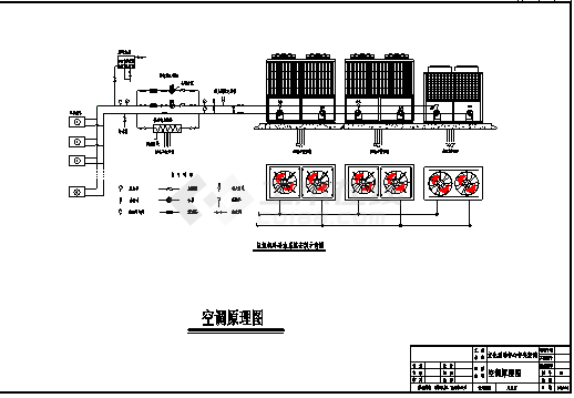 某文化活动中心中央空调图纸-图一