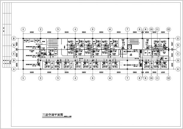 某地沐足按摩城空调施工图纸-图二