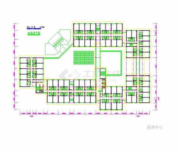 某地精美度假村建筑设计方案图-图二