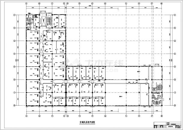 某地四层办公楼空调系统设计施工图-图二