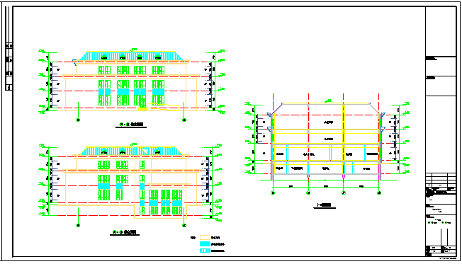 3层社区用房（办公）全专业设计施工图（建筑、结构、水暖电图）_图1