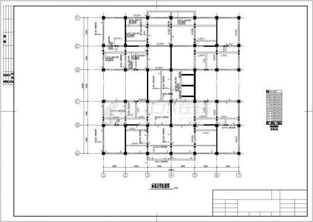 10层框架剪力墙公寓建筑设计图纸-图二