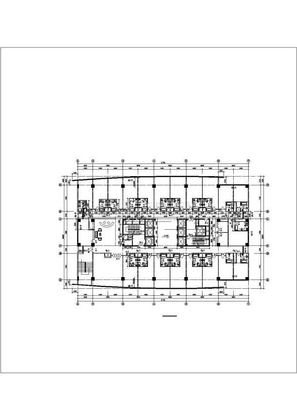 某地二十四层四星级酒店建筑施工图-图一