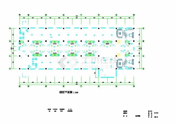 某地低层花园大酒店及公寓宿舍楼建筑方案图-图一