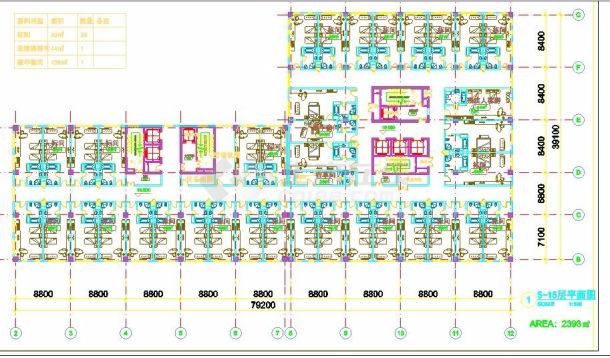 某地23层度假酒店建筑设计施工图-图二