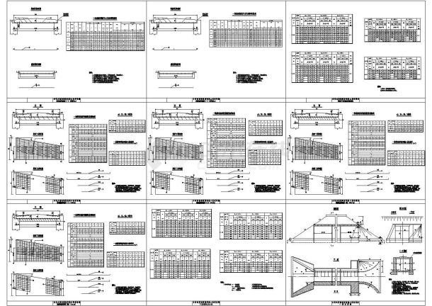 某涵洞通用图(盖板涵-分离盖板)-图一