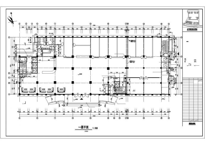 某地高层现代风格酒店建筑设计施工图（含效果图）_图1