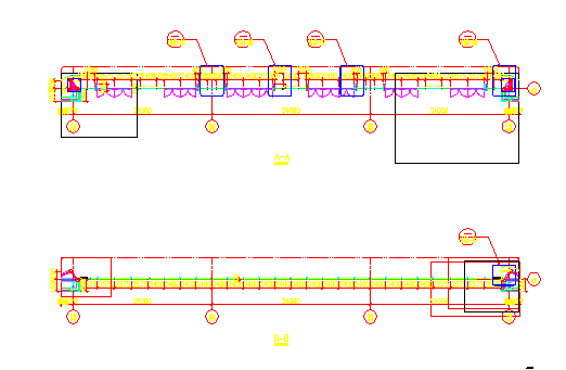 某车站钢结构桁架及幕墙结构设计图_图1