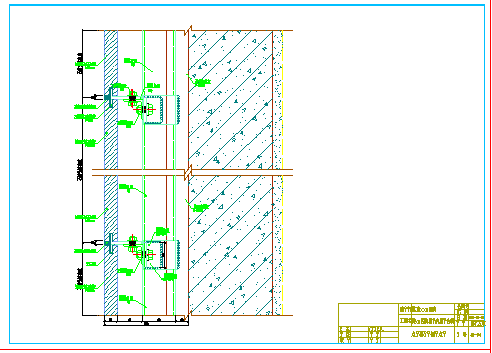 某医院急诊病房综合楼幕墙工程结构建筑设计图(含幕墙计算书)-图二