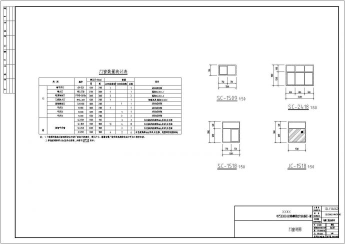 基地项目丁类3层维修厂房及备件库厂房图（全套）_图1