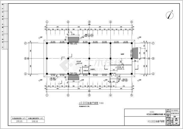 基地项目戊类成品库全专业设计施工图-图一