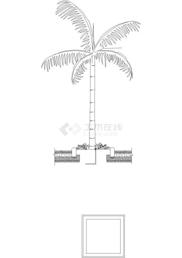 某方形树池设计参考图-图一