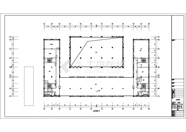 某地五层框剪结构业务办理综合服务楼外墙施工图（石材幕墙）-图二