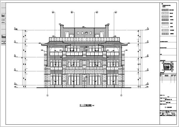 4层8#~19#双拼别墅全专业设计施工图-图二