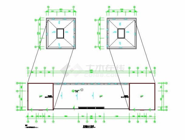 某地小型教学楼建筑方案设计图-图一