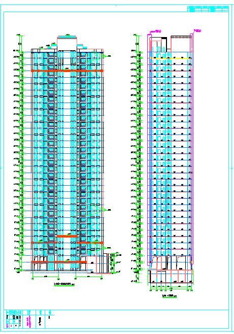34层2#高层住宅全专业设计施工图-图二