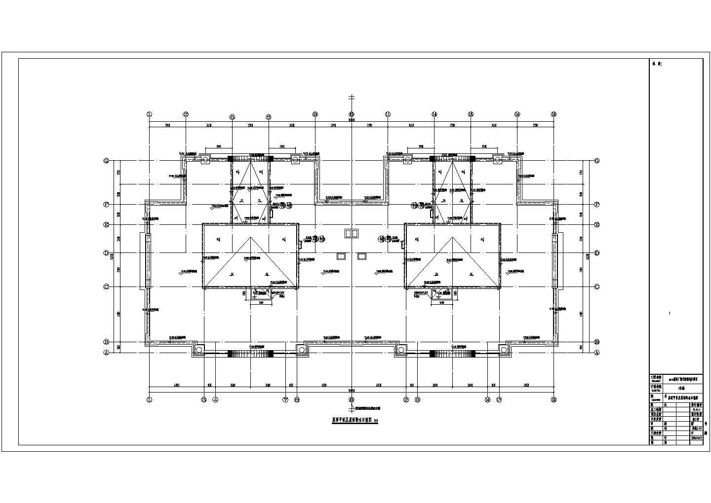 24层1#高层住宅建筑水暖电设计施工图