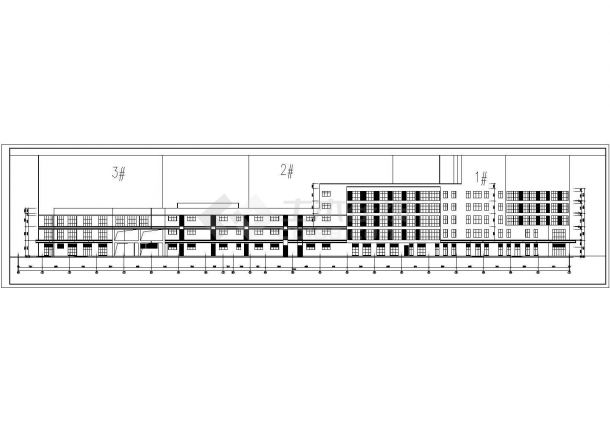 某地32层框剪结构高层商业综合体建筑施工图-图二