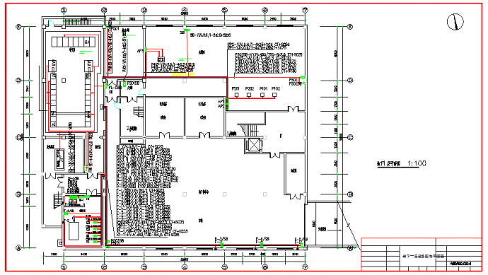 4层多层办公楼（指挥楼）电气设计施工图（建筑面积6588平方米）_图1