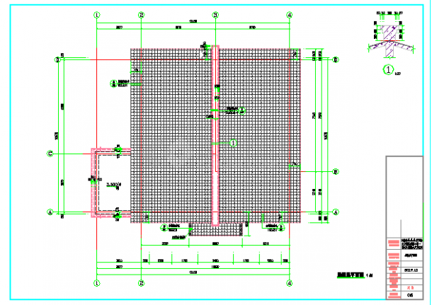 公园单层坡屋面公厕设计施工图（建筑面积121平方米 框架结构 含建筑、水电专业）-图二