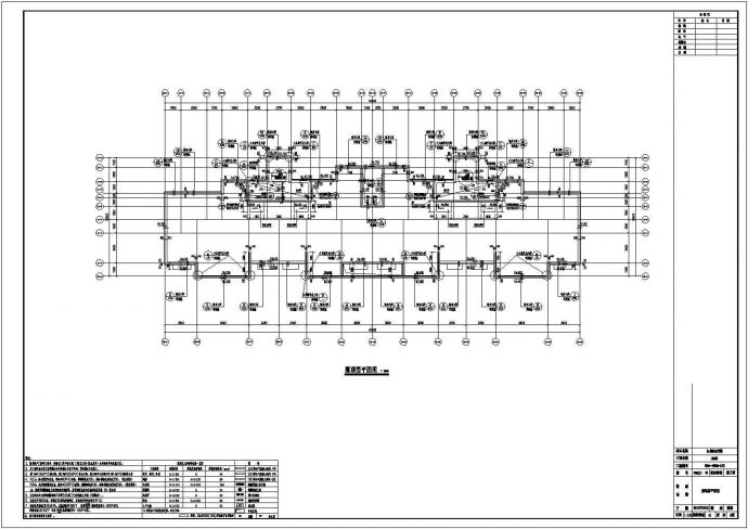 17层18#高层住宅含太阳能热水全专业图（剪力墙结构 建筑面积9617平方米）_图1
