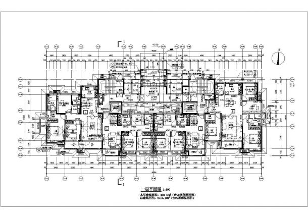 20层4~8#高层住宅全专业设计施工图-图二