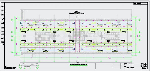 轨道交通3号线某车站暖通工程CAD图纸-图一