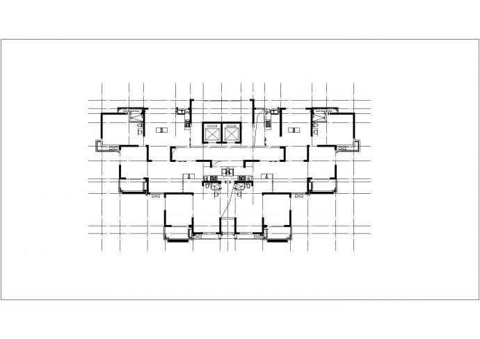 某高层带底商剪力墙结构商业住宅全套施工图（含建筑结构水电暖）_图1
