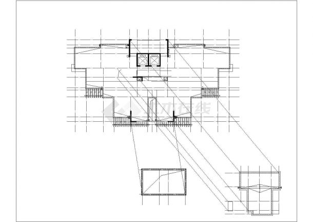 某高层带底商剪力墙结构商业住宅全套施工图（含建筑结构水电暖）-图二