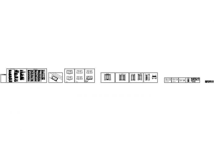 广东省惠州市某七层住宅楼建筑施工图  总建筑面积1683.28m2_图1