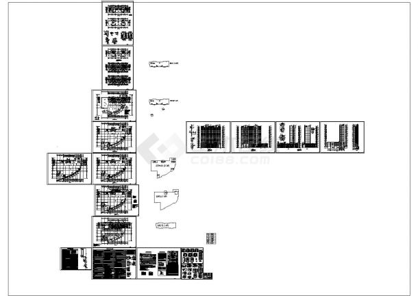潍坊市华府一品小区16号楼建筑施工图，建筑高度54.05米-图一
