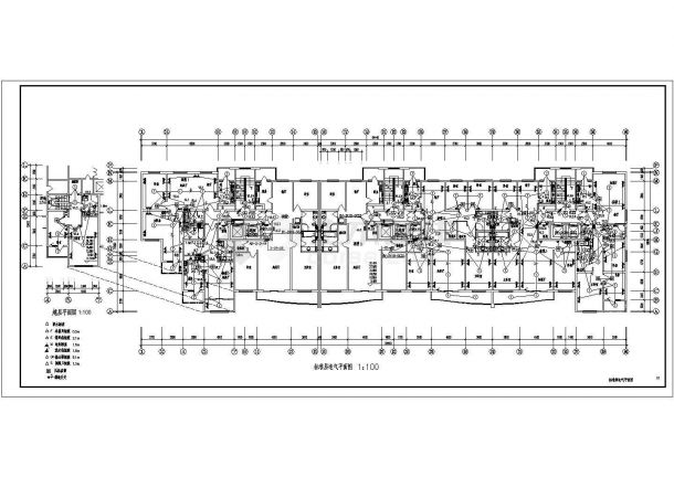 11层板式住宅楼全套电气施工图（含电气设计说明）-图二