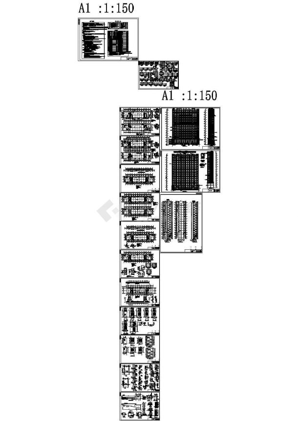 一类高层住宅楼建筑施工方案-图一