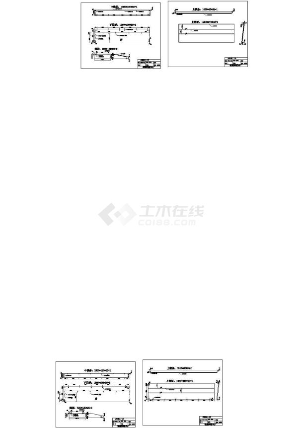 某床家具cad全套生产图纸设计（7套）-图一