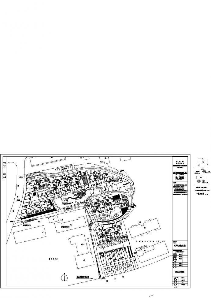 永兴洋房小区景观工程电气设计图纸_图1