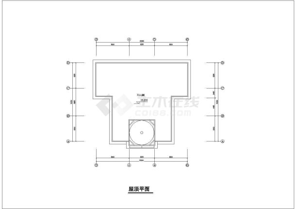 [广东]沿海欧式风格高层商务酒店方案图-图一