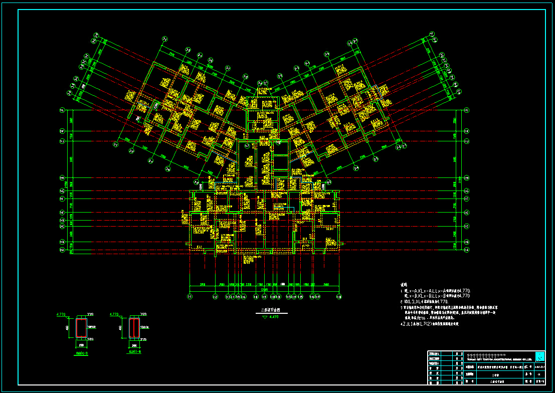 某二十四层住宅楼建筑结构施工图