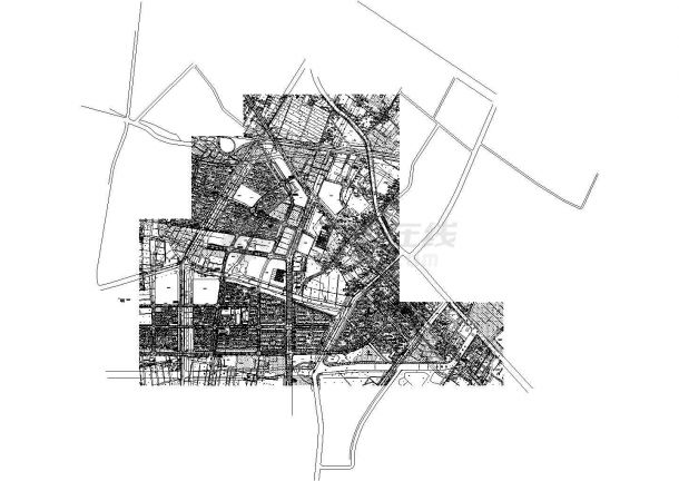 上海生态河道综合整治工程施工CAD图纸-图二